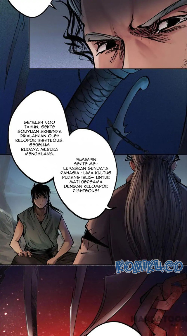 Journey of the Hidden Blade Chapter 34 Bahasa Indonesia